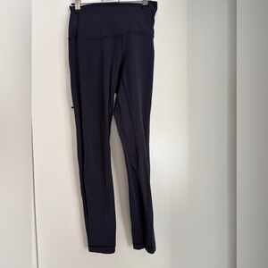 Navy Lululemon Align Leggings 7/8